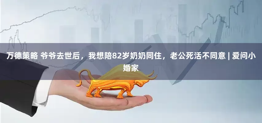 万德策略 爷爷去世后，我想陪82岁奶奶同住，老公死活不同意 | 爱问小婚家